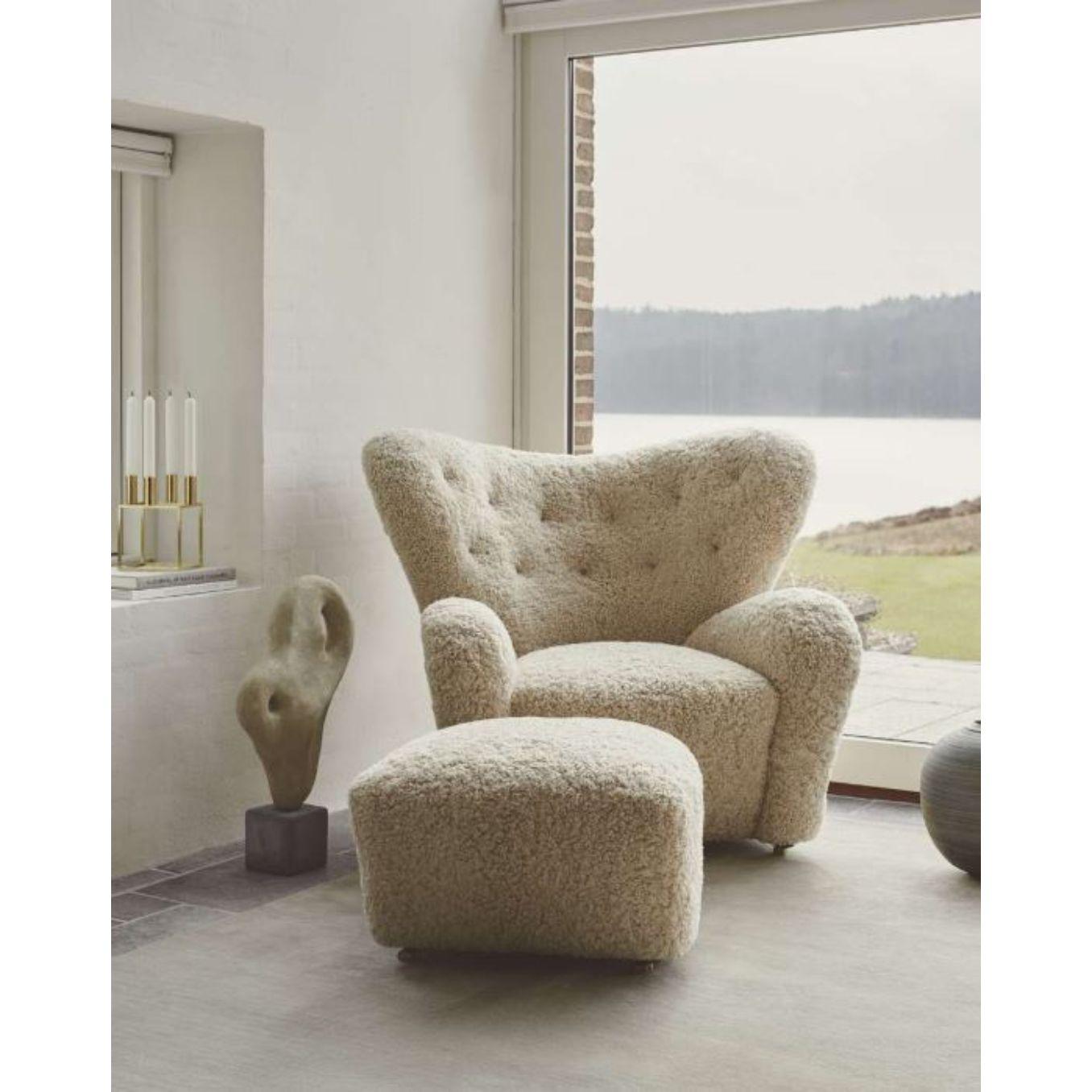 143 Raf Simons Vidar 3 My Own Chair Fußhocker von Lassen (Textil) im Angebot
