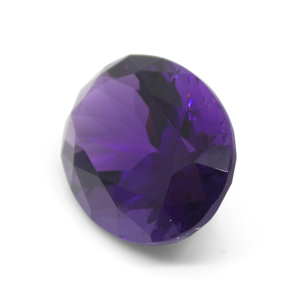 14.32ct Oval Purple Amethyst from Uruguay For Sale 5