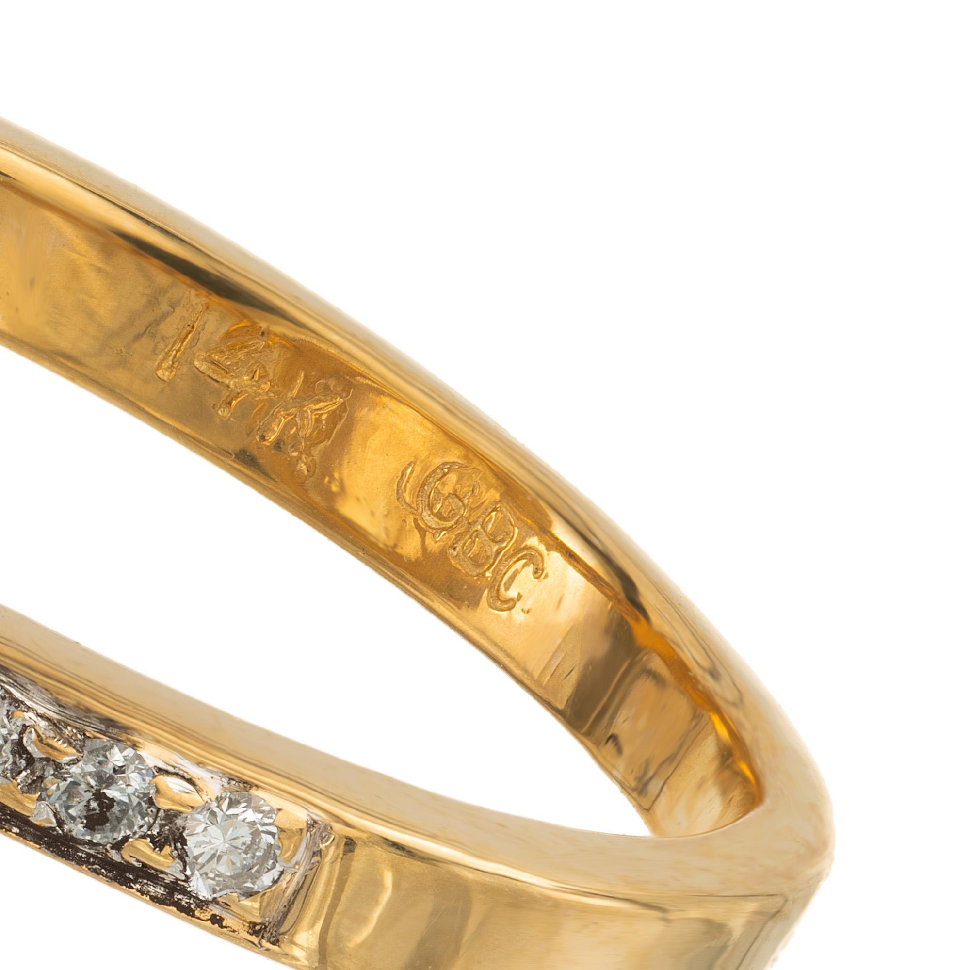 14.35 Carat Oval Rutilated Quartz Diamond Halo Gold Cocktail Ring For Sale 3