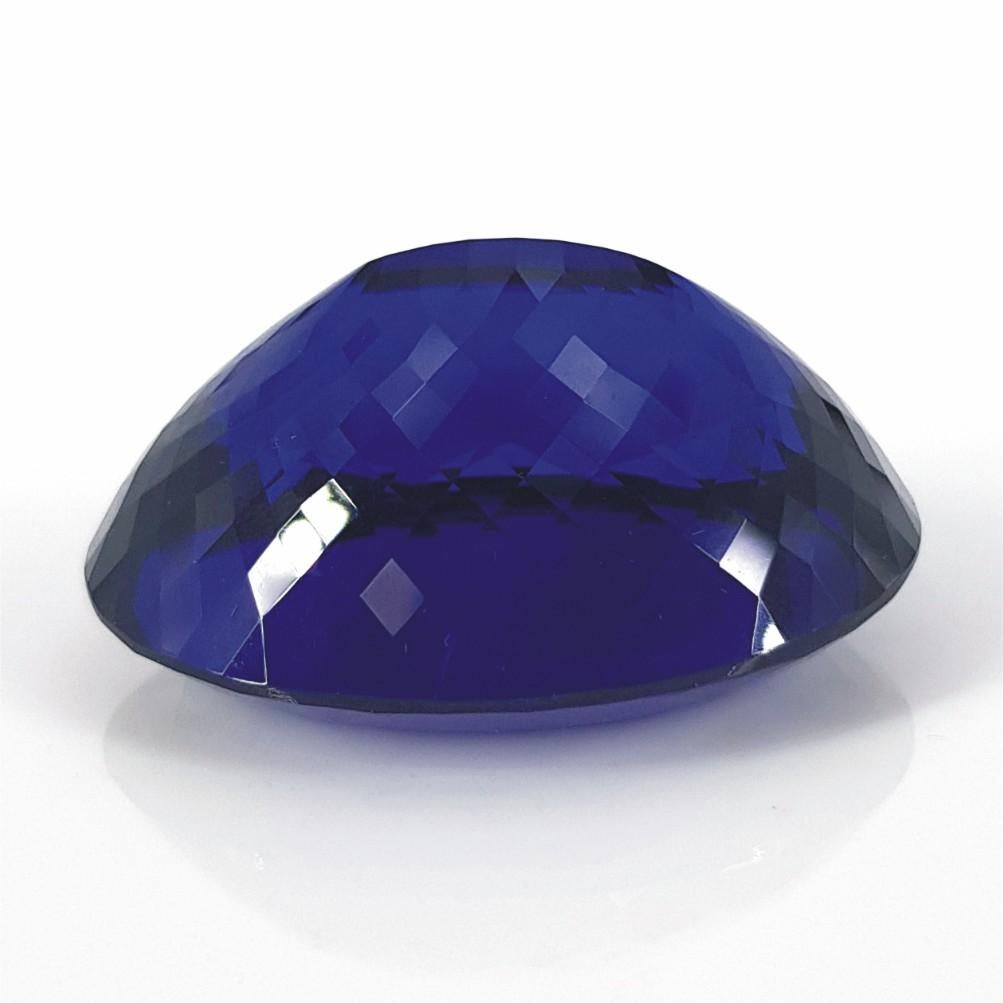 143.591CT Oval Cut Natural Tanzanite For Sale 8