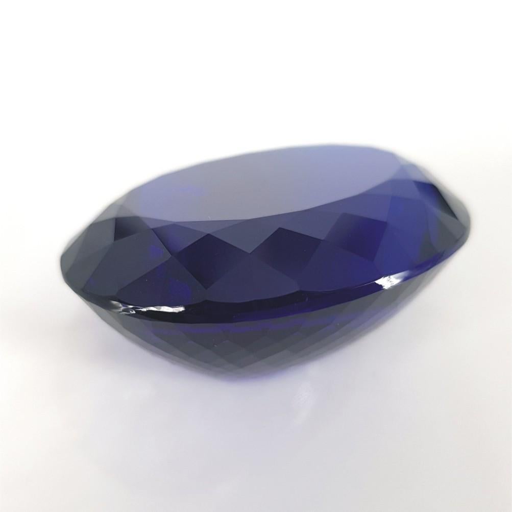 143.591CT Oval Cut Natural Tanzanite For Sale 11