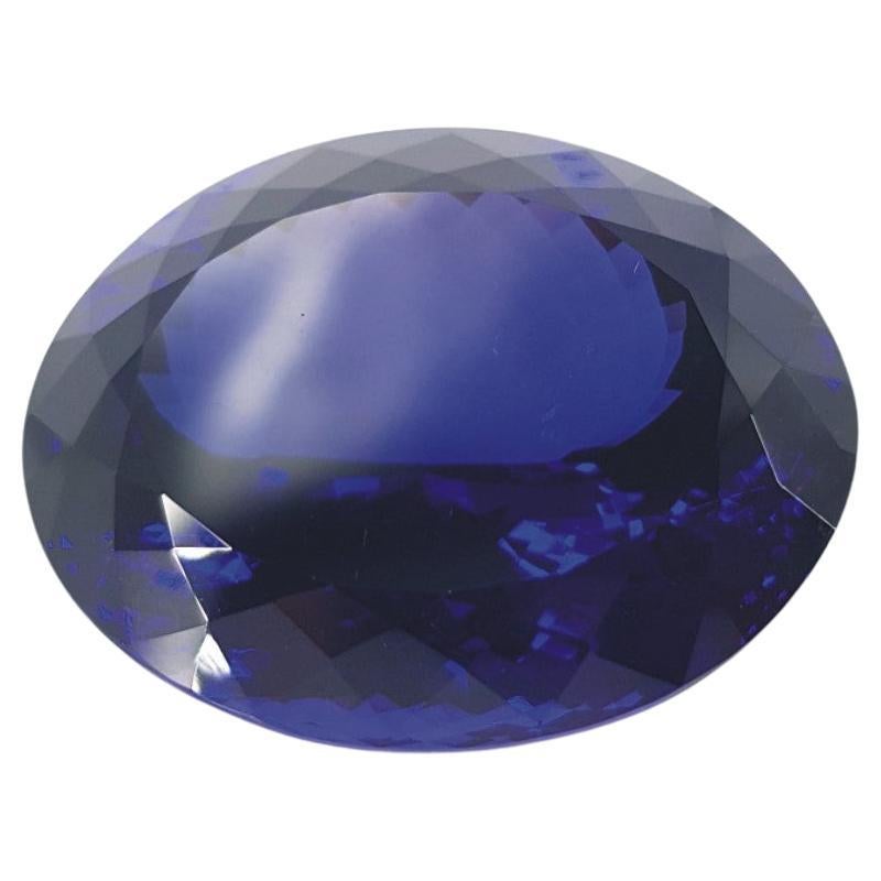 143.591CT Oval Cut Natural Tanzanite For Sale