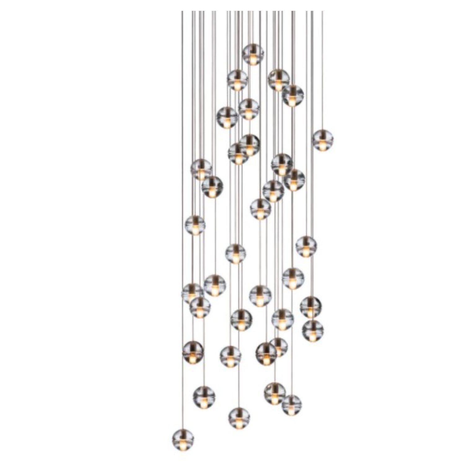 14.36 Round pendant by Bocci
Dimensions: D 75.5 x H 200 cm
Materials: white powder coated round canopy
Weight: 83.5 kg
Available: round, rectangle and square version.

All our lamps can be wired according to each country. If sold to the USA it