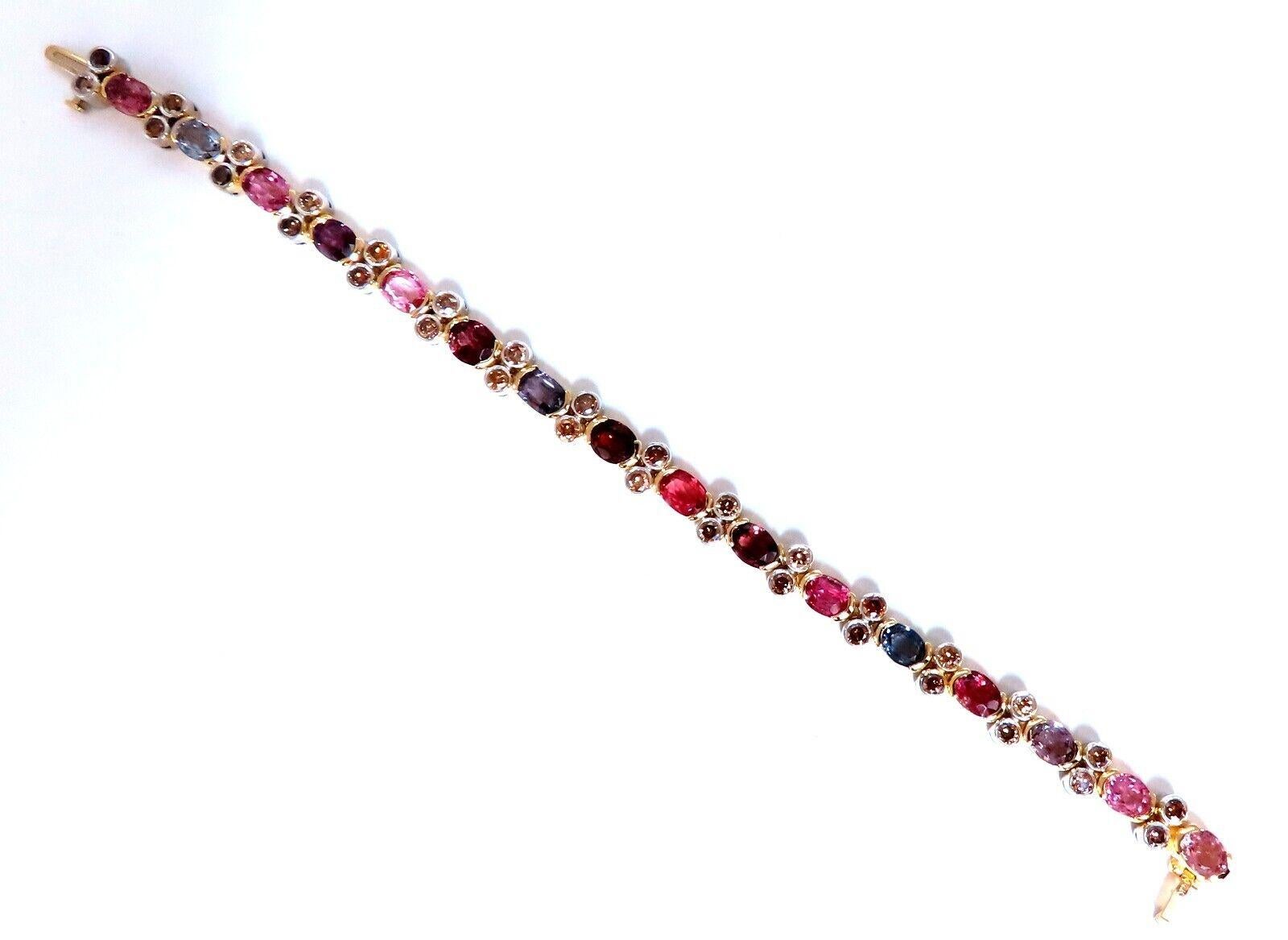 pink spinel bracelet