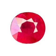 1,43 ct, non traité thermiquement, certifié GRS, rubis naturel de Birmanie, de couleur rouge, non traité thermiquement, de forme ovale