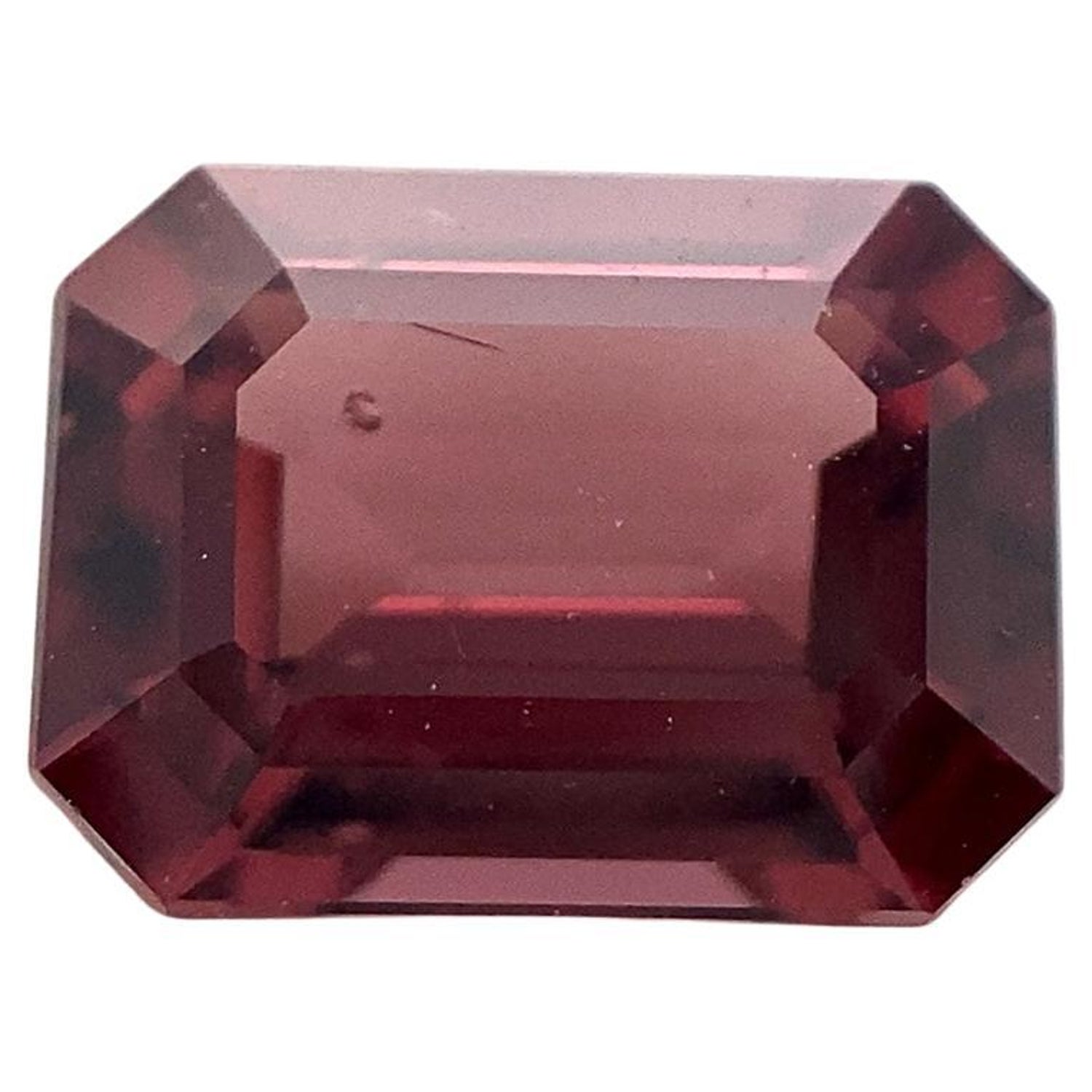 Red Spinel 6.11x5.48mm Faceted Octagon AAA Grade Loose Gemstone - 170118