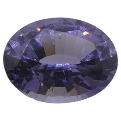 1.43ct Spinelle ovale violette de Birmanie