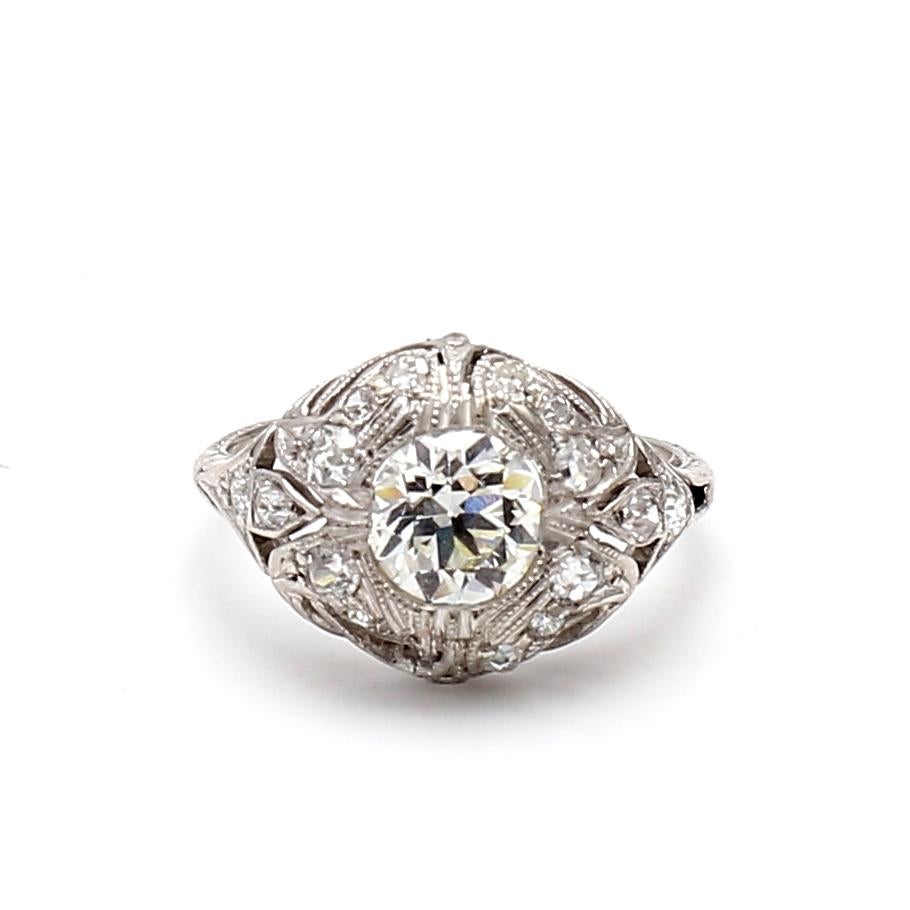 Title:
1.44 Carat Round Brilliant J VS1 and Diamond Platinum Wedding Ring
Style:
Wedding
Metal:
Platinum
Gemstone 1:
0.36 Carat Diamond
Number of Stones:
20
Gemstone 2:
1.08 Carat Diamond
Number of Stones:
1
Color:
J
Clarity:
VS1
Shape:
Round