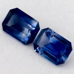 1.44 Ct Blue Sapphire Octagon Loose Gemstone