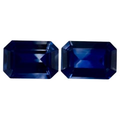 1.44 Ct Blue Sapphire Octagon Loose Gemstone