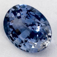 1.44 Ct Blue Sapphire Oval Loose Gemstone
