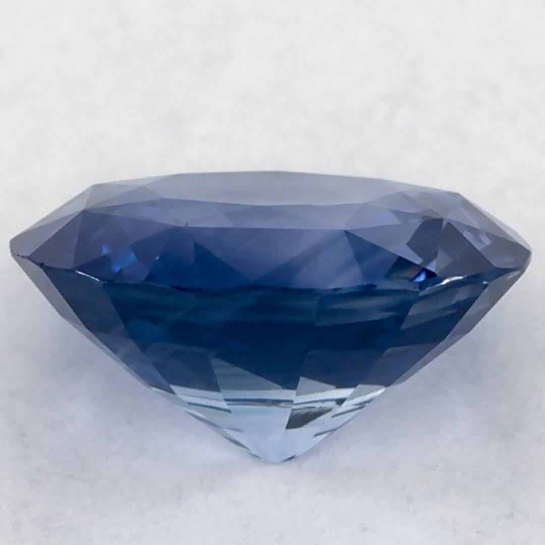 1.44 carati di zaffiro blu ovale sfuso In condizioni Nuovo in vendita a Fort Lee, NJ