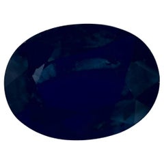 1.44 Ct Blue Sapphire Oval Loose Gemstone (pierre précieuse en vrac)