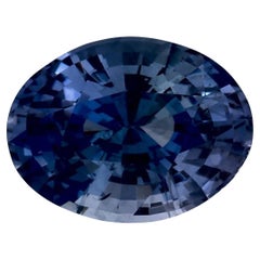 1.44 Ct Blue Sapphire Oval Loose Gemstone