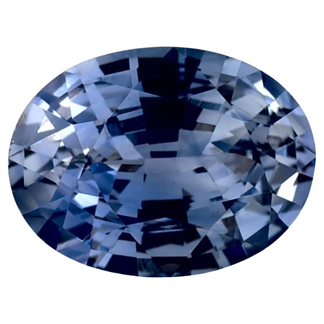 1.44 Ct Blue Sapphire Oval Loose Gemstone