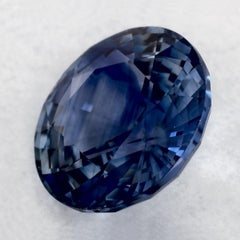 1.44 Ct Blue Sapphire Round Loose Gemstone