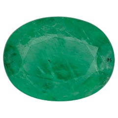1.44 Ct Emerald Oval Loose Gemstone