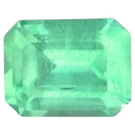 1,44 Ct GIA Certificato Senza Olio Russia Smeraldo Colore Verde Neon