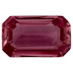 1.44 Ct Pink Sapphire Octagon Cut Loose Gemstone