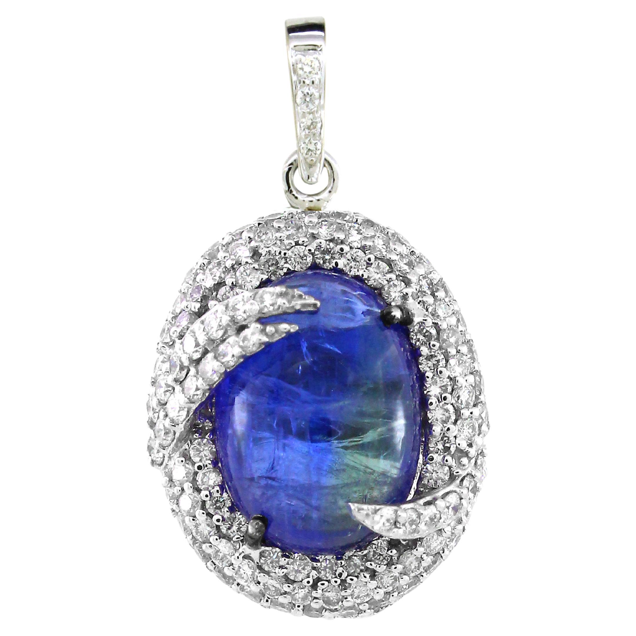 Ciondolo di tanzanite da 14,4 carati