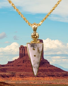 14.40Ct Cody Stone Alta Joyería Oro de 14k Collar de Diamantes Naturales