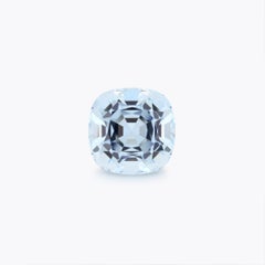 Design Bespoke Luxury: 14.42-Carat Cushion Cut Aquamarine for Timeless Jewelry
