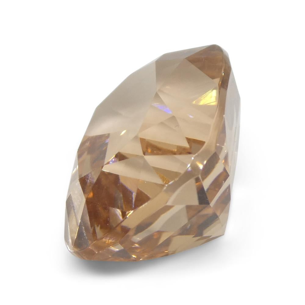 14.43ct Cushion Pinkish Orange Morganite GIA Certified For Sale 8