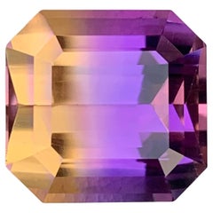 14.45 Carat Natural Loose Ametrine Octagon Cut Gemstone From Bolivia