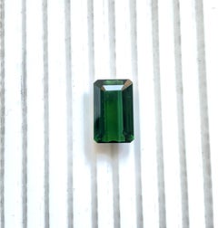 14.46 carats Nigeria green tourmaline Top Quality Octagon Cut stone natural Gem