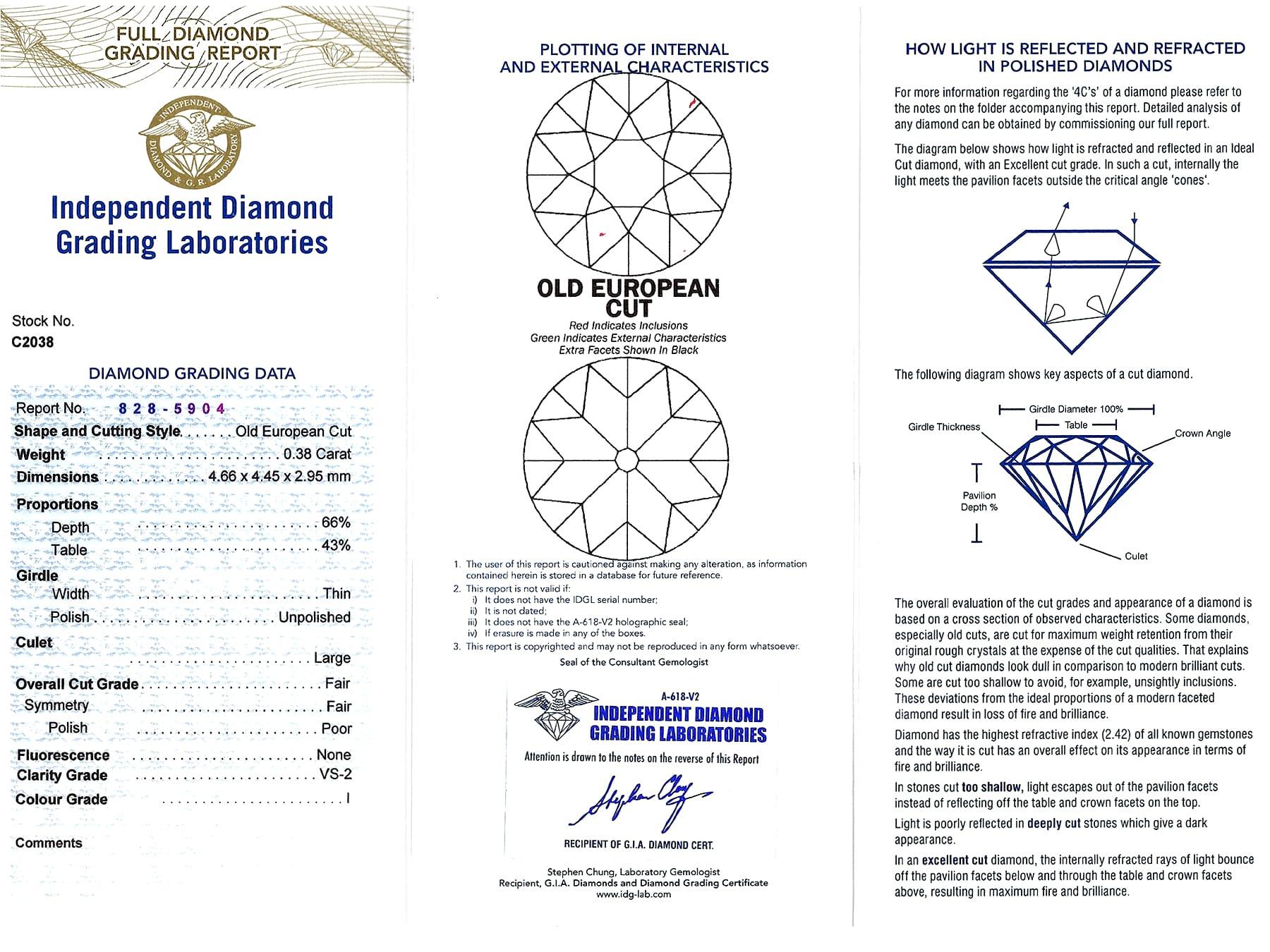 1.45 Carat Diamond and Platinum Trilogy Engagement Ring For Sale 6