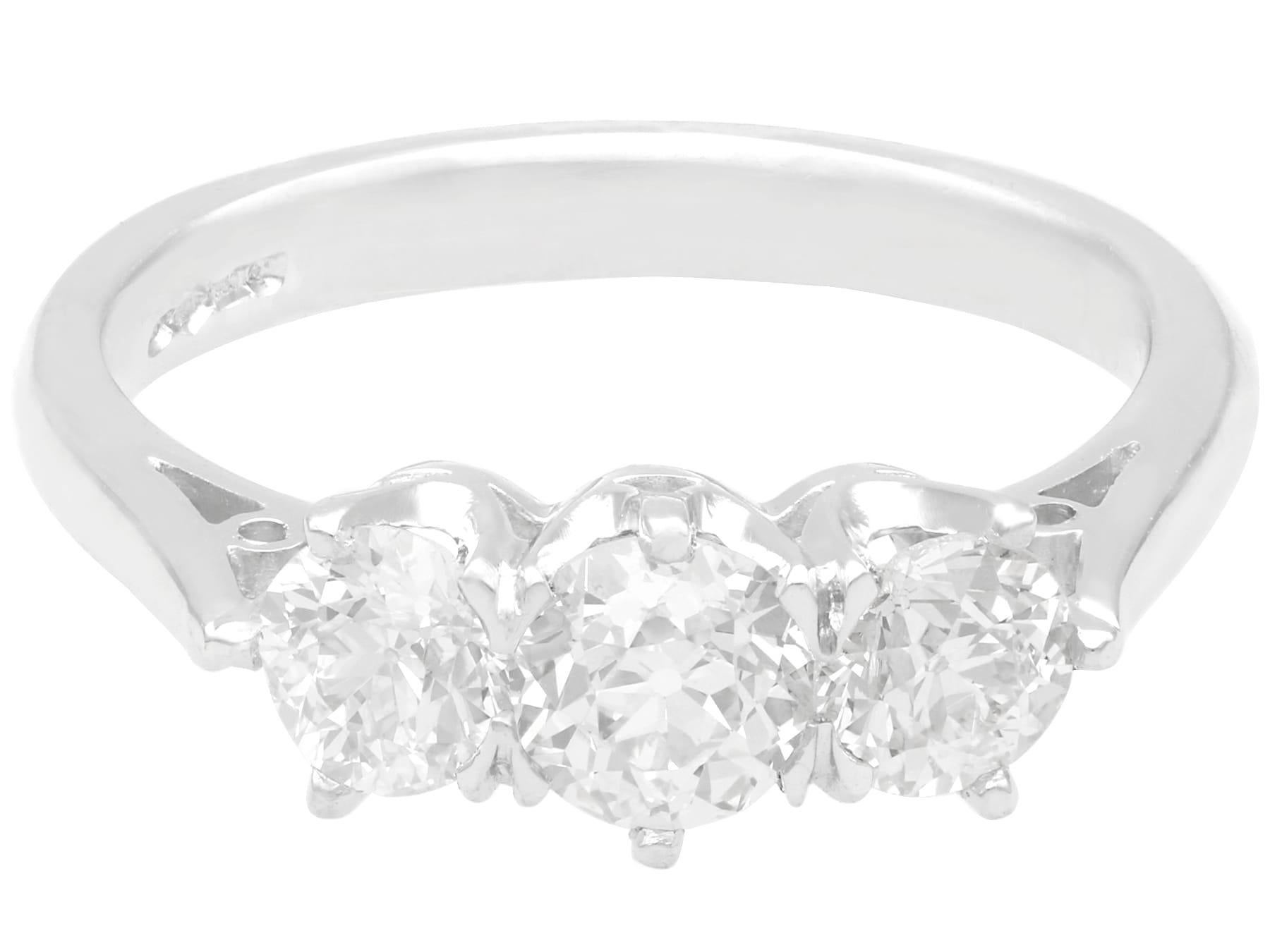 1.45 carat diamond ring