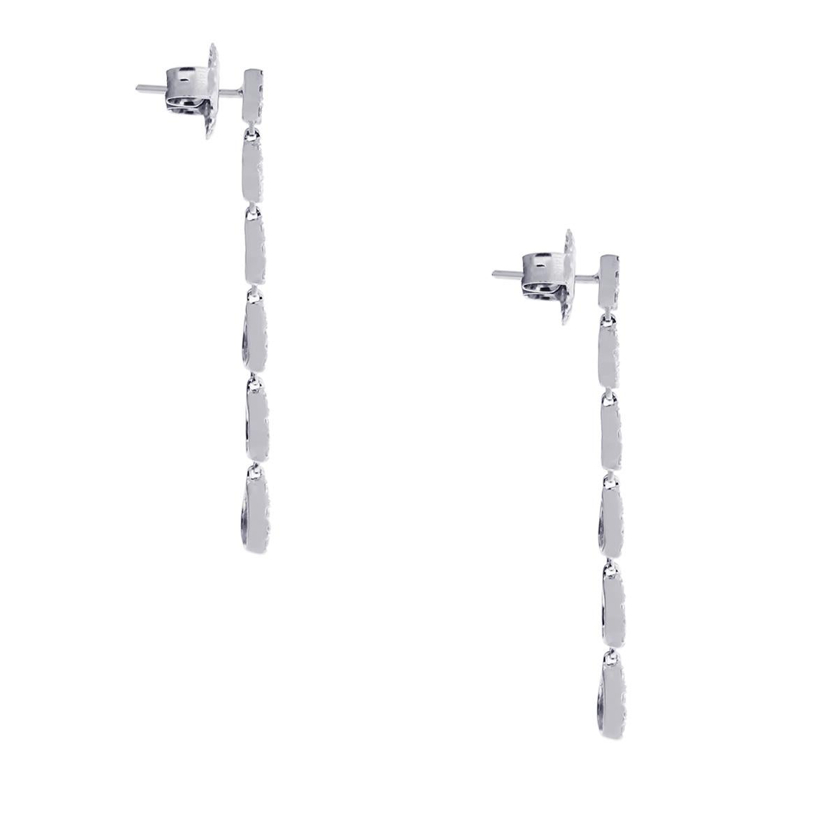 Material: 14k white gold
Diamond Details: Approximately 1.45 round brilliant cut diamonds. Diamonds are F/G in color and VS in clarity.
Earring Measurements: 0.15″ x 0.06″ x 1.50″
Earrings Backs: Post Friction
Total Weight: 3.1g (2.0dwt)
SKU: