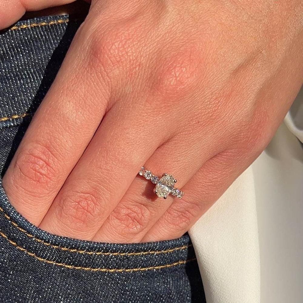 shark engagement ring