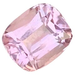 1,45 quilates de turmalina rosa bebé natural suelta en forma de cojín para anillo