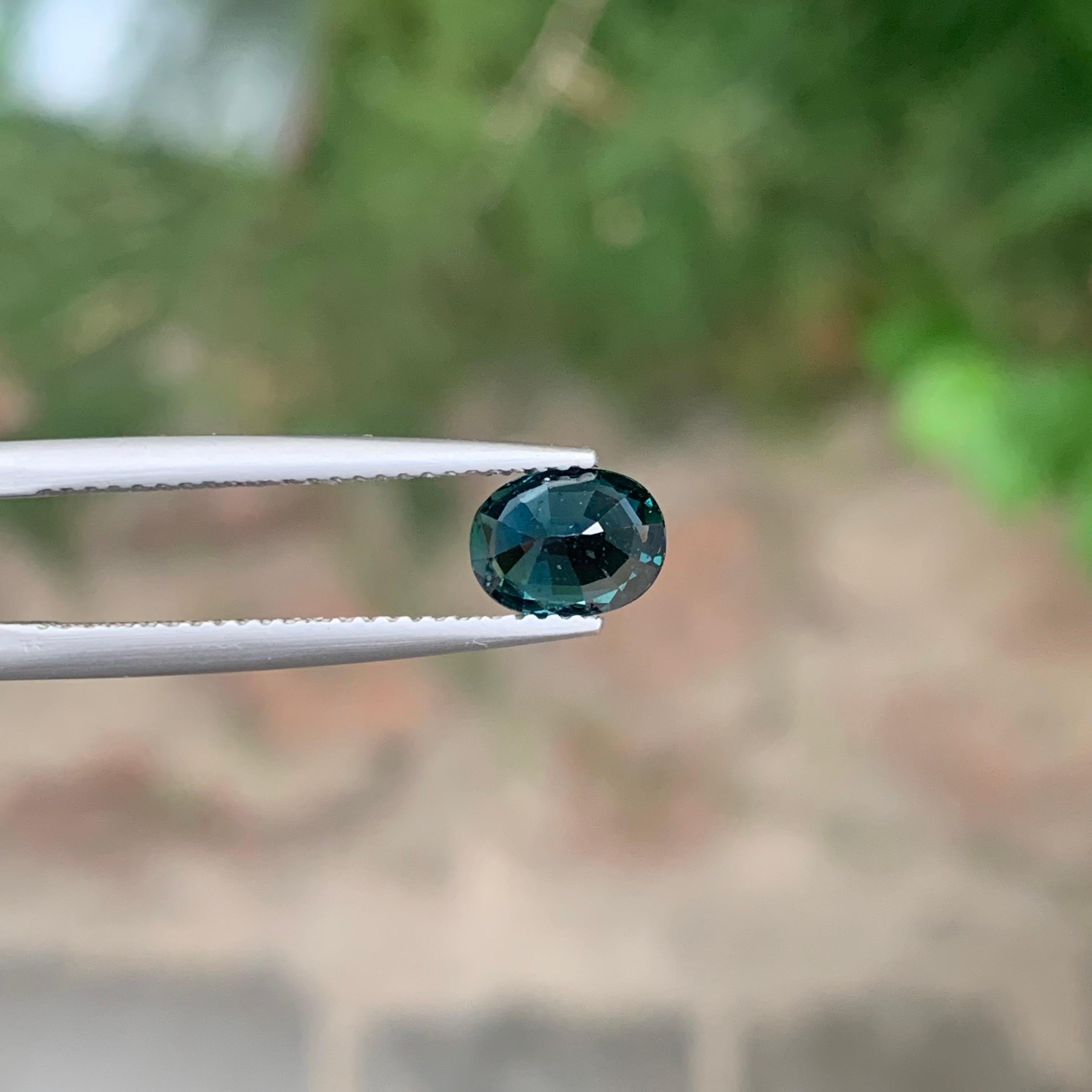 1,45 Quilates Espinela Azul Profunda Natural Suelta De Tanzania en venta 5