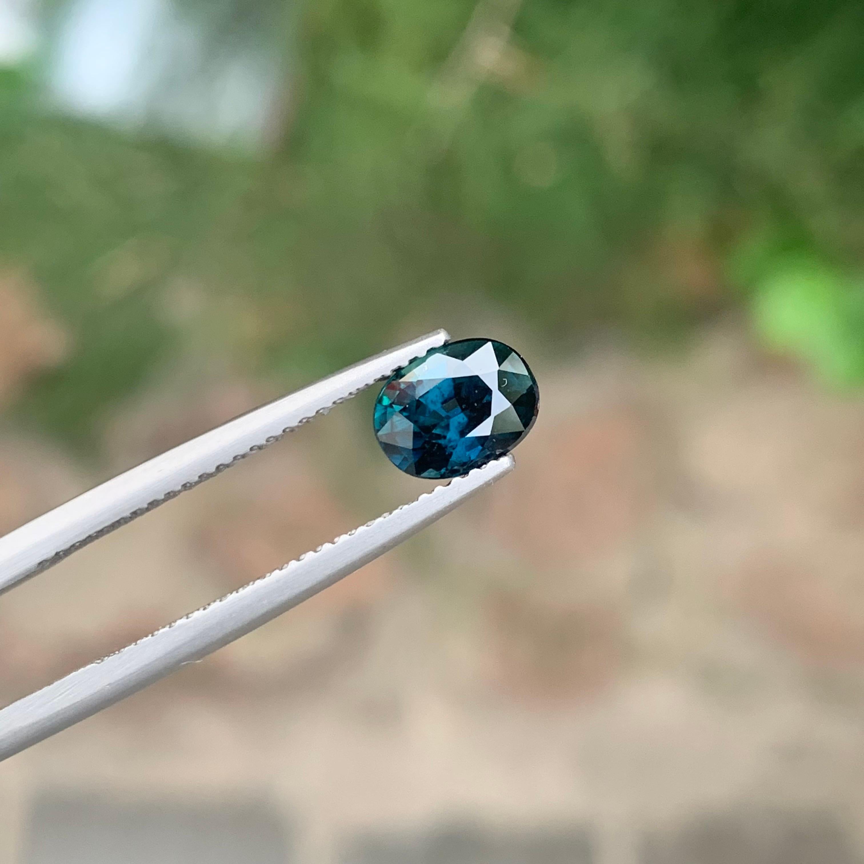 1,45 Quilates Espinela Azul Profunda Natural Suelta De Tanzania Artes y manualidades en venta