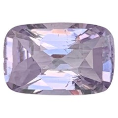 1.45 Carat Natural Loose Lavender Purple Spinel Cushion Shape Gemstone (pierre précieuse en forme de coussin)