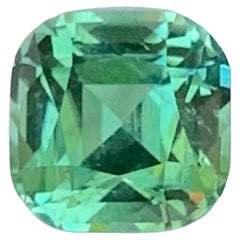 1,45 Carati di tormalina verde menta naturale sfusa con taglio a cuscino Gemma afgana