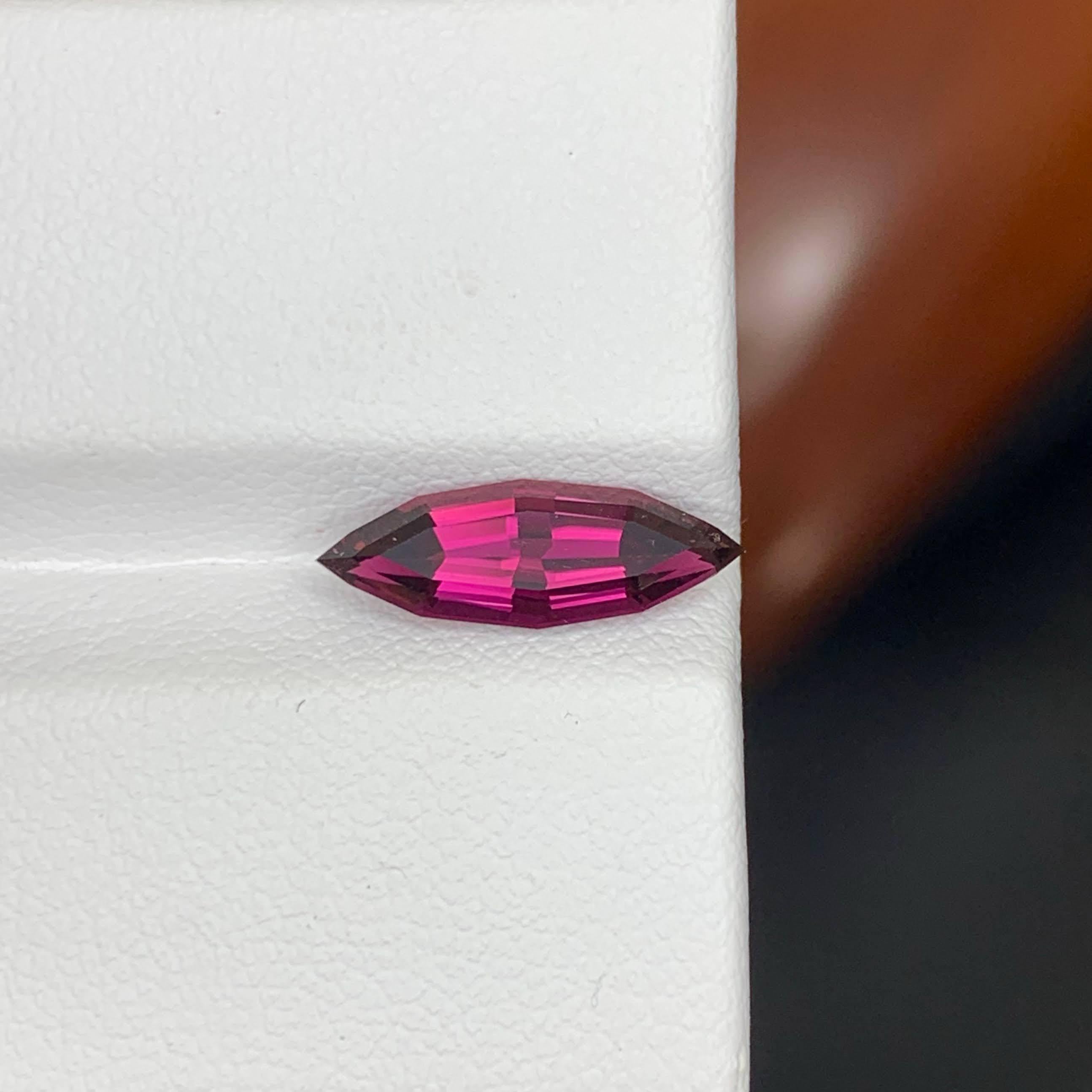 Weight 1.45 carat 
Dimensions 13.8x4.8x3.8mm
Treatment None 
Origin Afghan 
Clarity Loup Clean 
Shape Cut Marquise




This 1.45 Carat Natural Loose Rubelite Tourmaline showcases a vivid reddish-pink hue with exceptional brilliance and clarity.