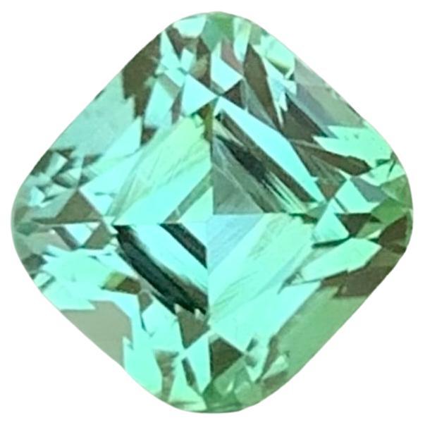 1.45 Carats Natural Loose Mint Green Tourmaline Ring Gemstone  For Sale