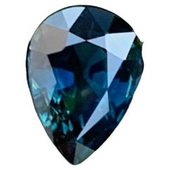 1.45 Carats Sapphire Gemstone Pear Cut Loose Stone From Madagascar