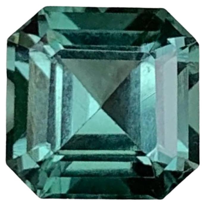 1.45 carats Unique Color Tourmaline Asscher Cut Natural Afghani Gemstone