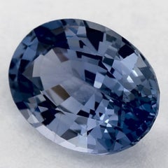 1.45 Ct Blue Sapphire Oval Loose Gemstone