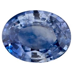 1.45 Ct Blue Sapphire Oval Loose Gemstone