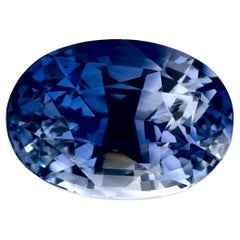 1.45 qt Zafiro Azul Oval Gema Suelta