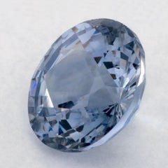 1.45 Ct Blue Sapphire Round Loose Gemstone