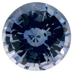 1.45 Ct Blue Sapphire Round Loose Gemstone