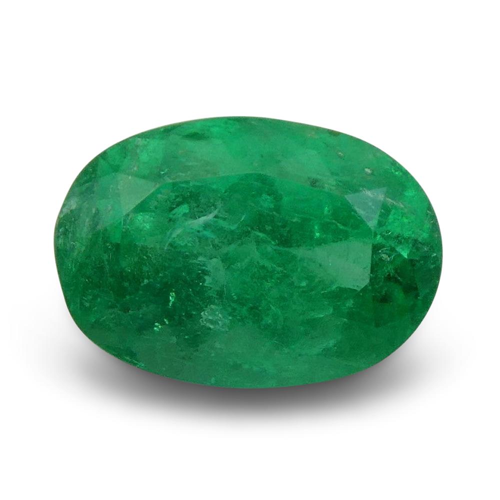 1.45 Carat GIA Certified Colombian Emerald 3