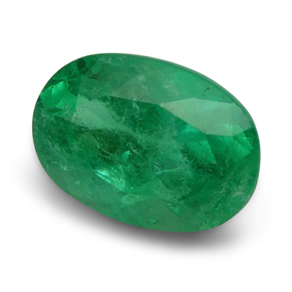 1.45 ct GIA Certified Colombian Emerald For Sale 3