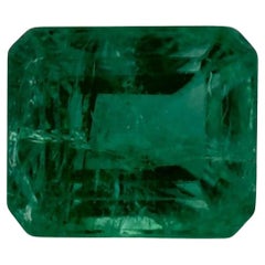 1.45 Carat Natural Emerald Octagon Loose Gemstone